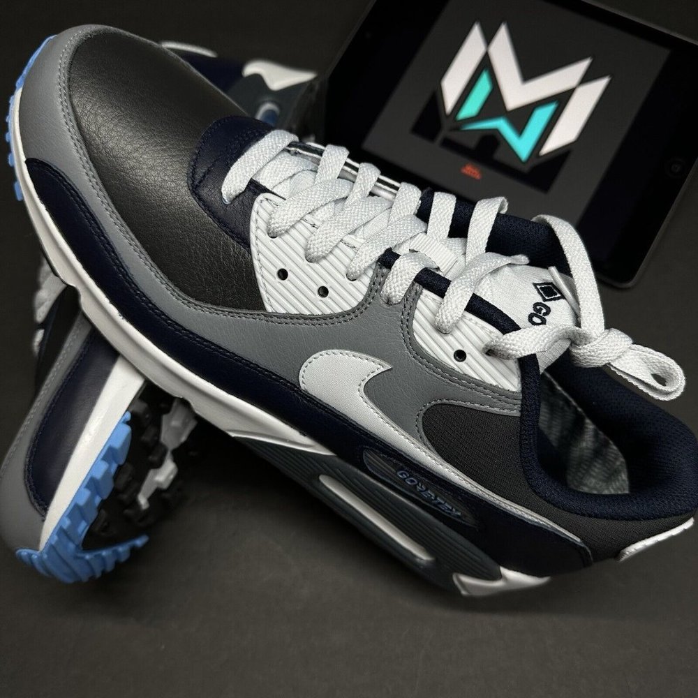 Nike Air Max 90 GTX GoreTex Midnight Navy Blue Sneakers Men’s 11.5 DJ9779-004
